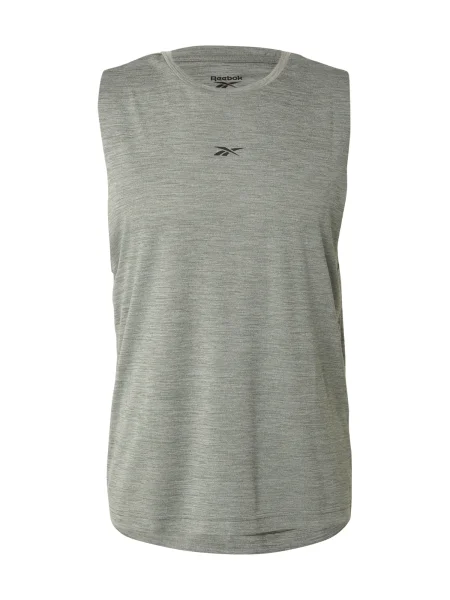 Reebok Tricou funcțional verde pastel negru