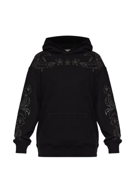 Stras hanorac cu glugă Zadig&voltaire negru