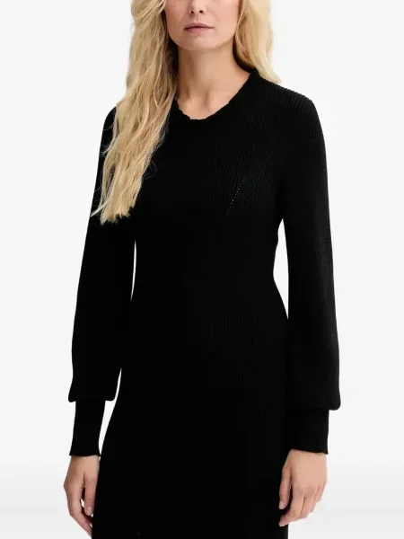 Rochie maxi Twinset lungă de costum negru