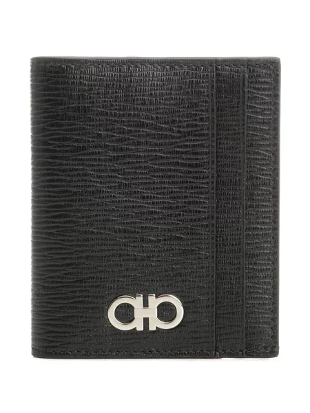 Portofel Ferragamo din piele negru