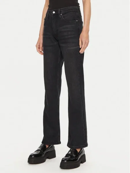 Calvin Klein Jeans Blugi Authentic Bootcut Fit negru