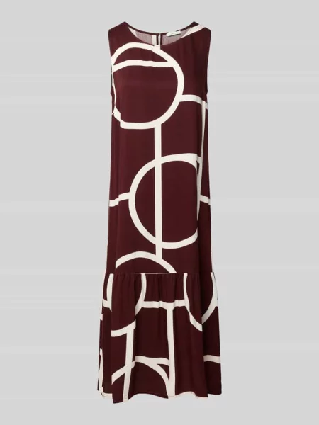 Rozkloszowana sukienka casualowa z czystej model Wicy atelier' Opus
