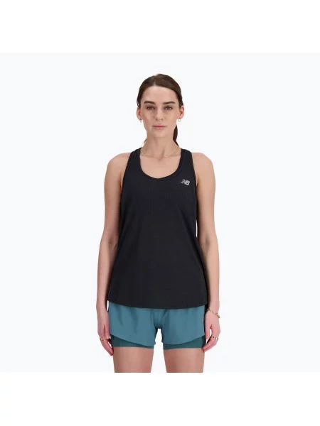 Tank top New Balance Athletics Tank Top black czarna