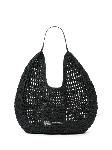 Karl Lagerfeld Jeans Ročna torba črna