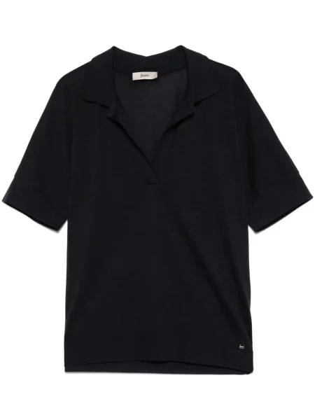 Tricou Herno tricotate albastru