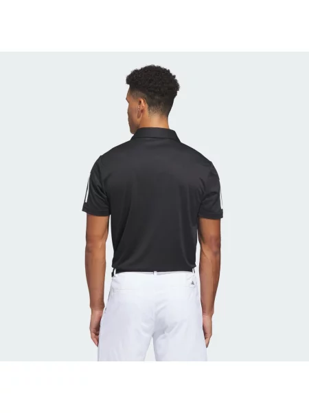 Pruhované polotričko Adidas černé