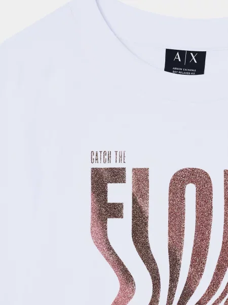 Футболка Armani Exchange білий