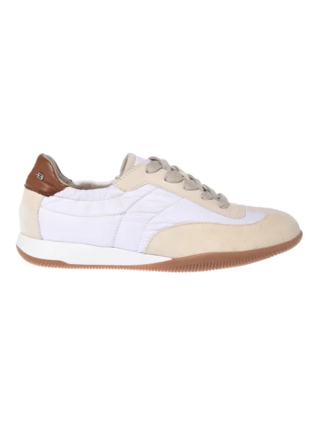 Sneakersy Baldinini zamszowe białe