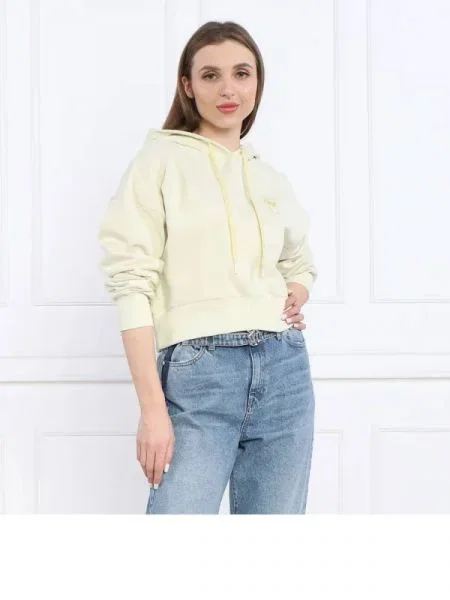 Pinko Hanorac MEDITATIVO | Cropped Fit verde