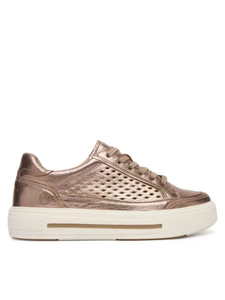 Sneakersy Caprice brązowe