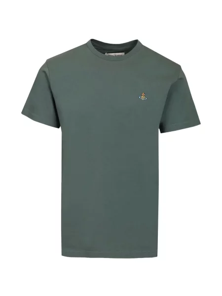 Tricou Vivienne Westwood cu broderie verde