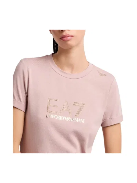Šaty Emporio Armani Train Evolution W Dress Ss Fawn M růžové