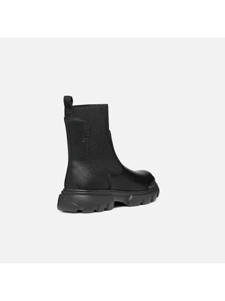 Cizme scurte copii Geox negru