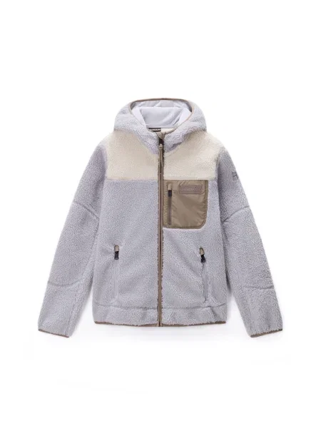 NAPAPIJRI Jopa iz flisa Yupik kremna / svetlo / brokat bež