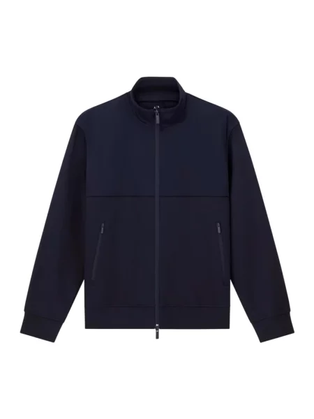 Długi sweter Armani Exchange granatowy