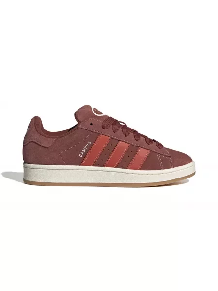Sneakersy Adidas Originals zamszowe bordowe