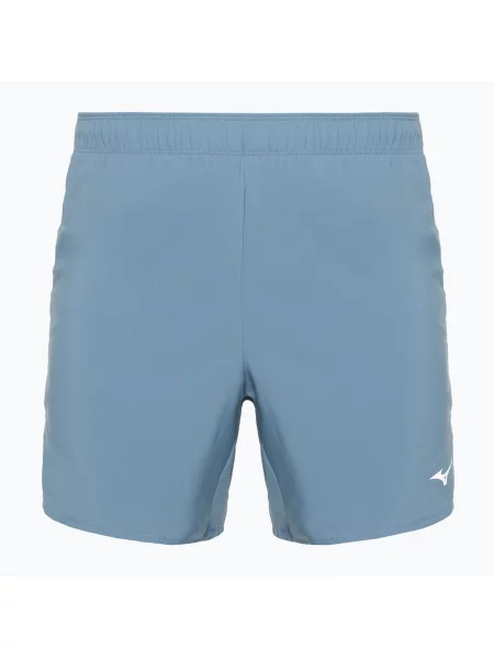 Мъжки къси панталони за бягане Mizuno Core citadel синьо