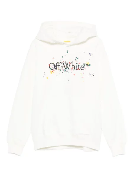 Bluza z kapturem dziecięca Off-white biała