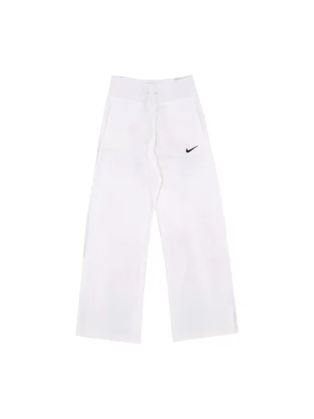 Spodnie dresowe Nike polarowe białe
