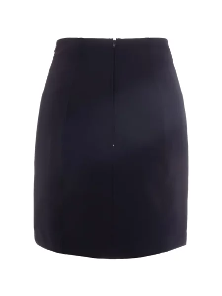 Fustă Elisabetta Franchi cu cataramă negru