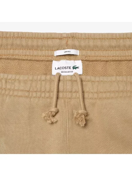 Спортивные штаны Lacoste бежевые