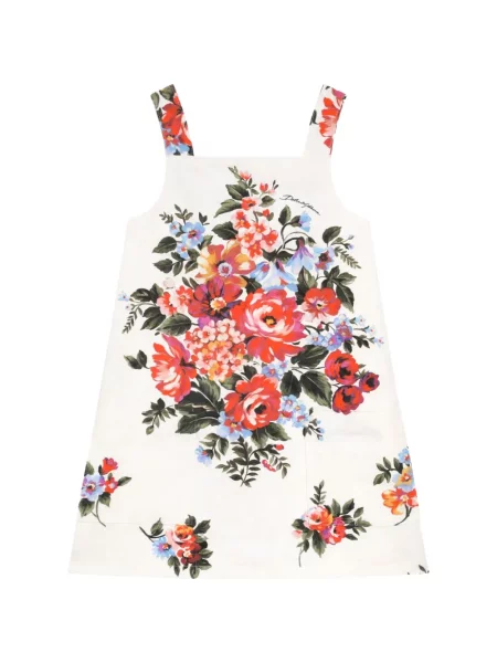 Sukienka dziecięca Dolce And Gabbana biała
