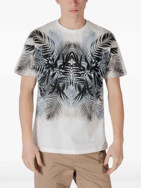 Tricou Antony Morato cu imagine alb