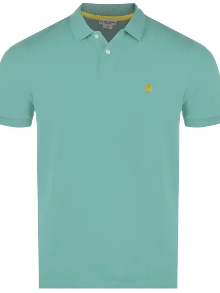 Tričko Us Polo Assn s krátkými rukávy tyrkysová