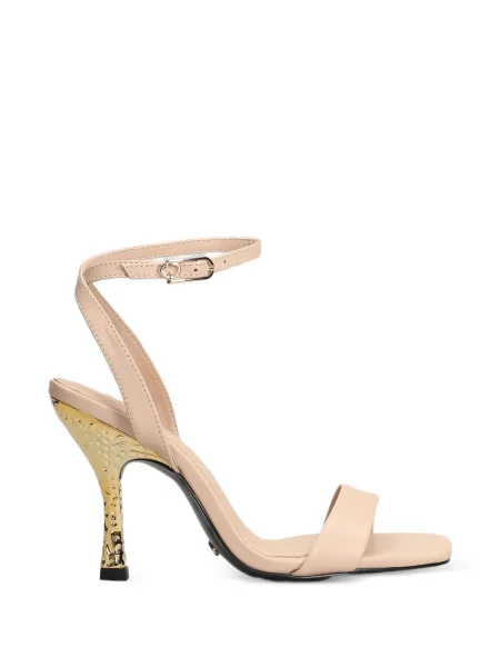 Sandale Gold & Rouge