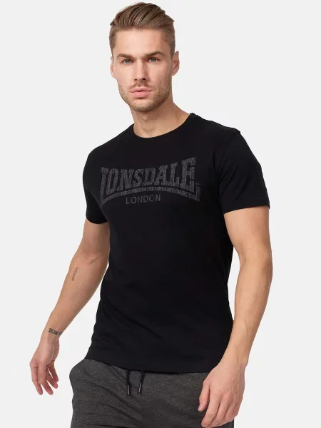 Lonsdale Футболка чорний
