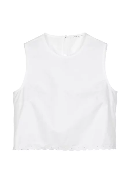 Top Cecilie Bahnsen alb
