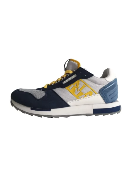 Sneakersy Napapijri skórzane szare