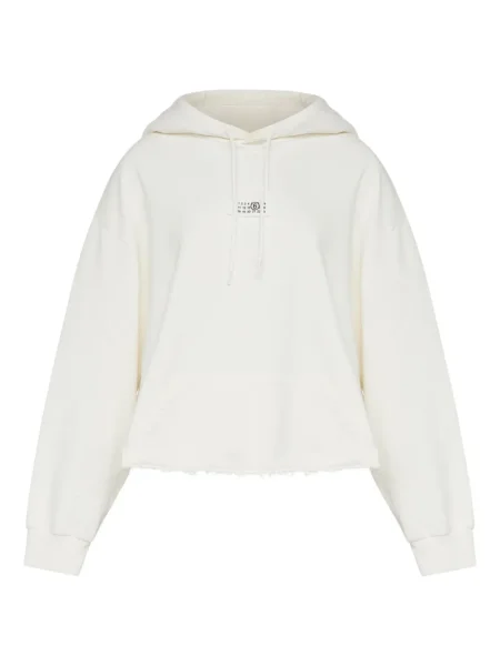 Hanorac cu glugă Mm6 Maison Margiela alb