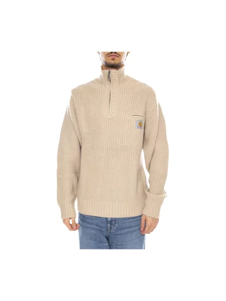 Sweter Carhartt Wip wełniany beżowy