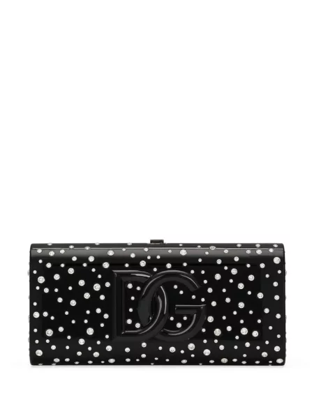 Geantă plic Dolce & Gabbana negru