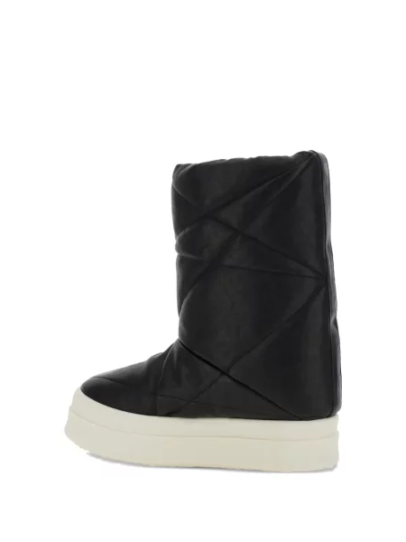 Botine Rick Owens din piele negru