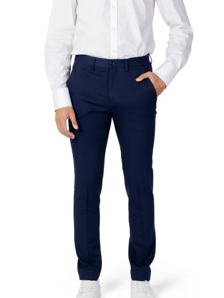 JACK & JONES Costum Franco marin albastru