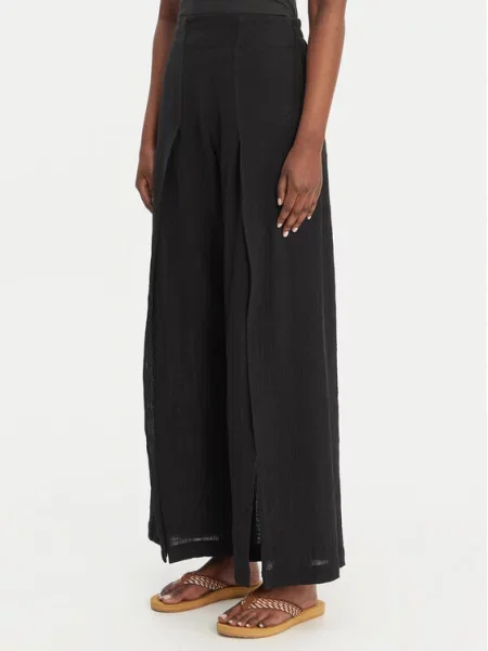 Banana Moon Hlače iz tkanine Stefa Cameron črna