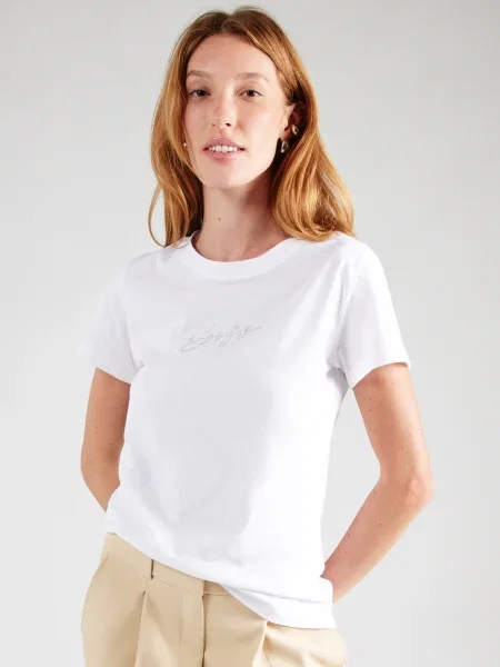 BOSS Tricou alb