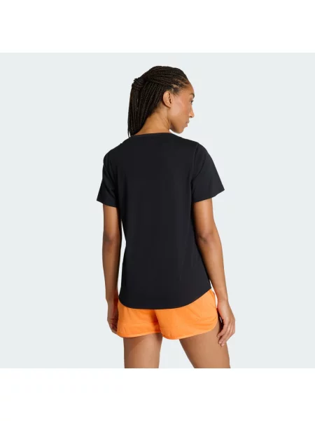 Koszulka Workout Essentials Scoop Neck czarna