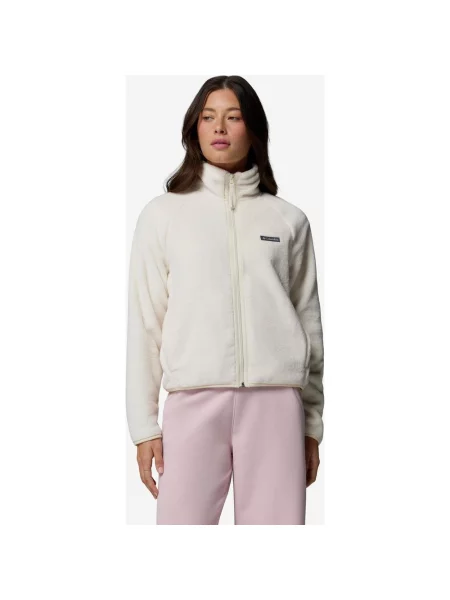 Polar Columbia Fire Side Reignited Sherpa Full Zip XS biały