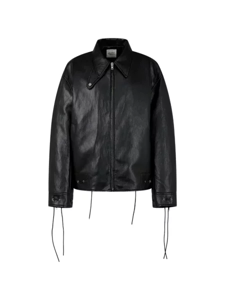 Geanta de piele Tomboy negru