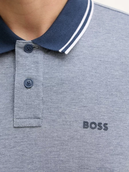 Поло Boss Orange оранжевое