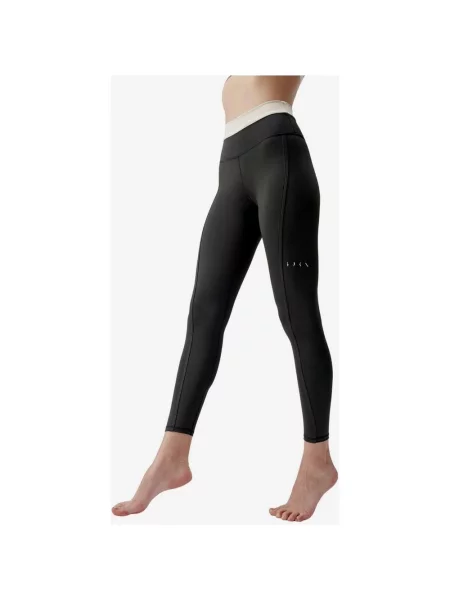 Born Living Yoga Fiorella Długie legginsy Pure Black White XS białe