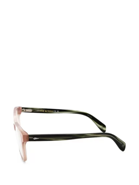 Ochelari de soare Rag & Bone Eyewear cu autograf roz
