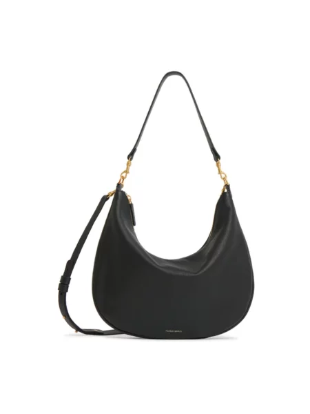 Torebka Mansur Gavriel skórzana czarna