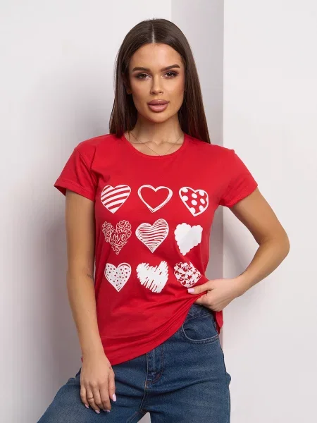 Футболка ISSA Plus червоний