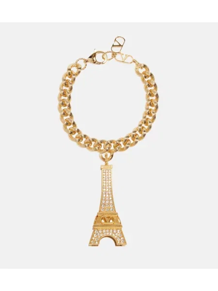 Brăţară Valentino de cristal auriu