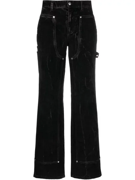 Blugi drepți Stella Mccartney negru