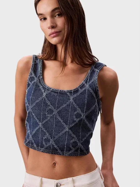 Топ Calvin Klein Jeans синій